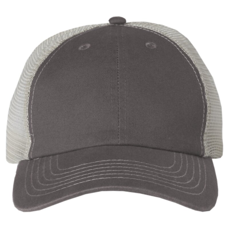 Contrast-Stitch Mesh-Back Cap Thumbnail