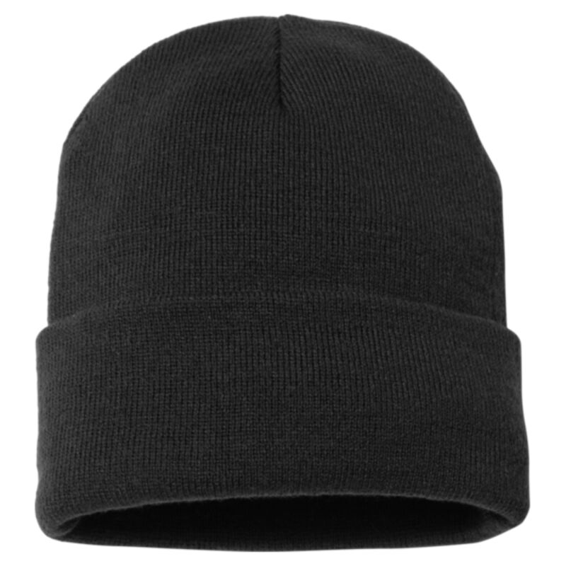 12" Jersey Lined Cuffed Beanie Thumbnail
