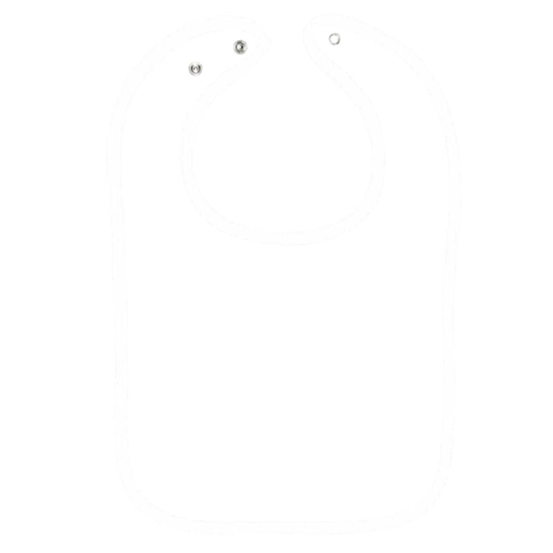 Infant Contrast Trim Terry Bib Thumbnail