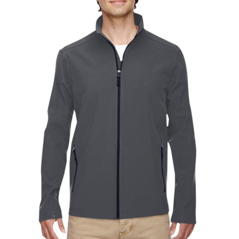 Men's Cruise Two-Layer Fleece Bonded Soft Shell Jacket Thumbnail