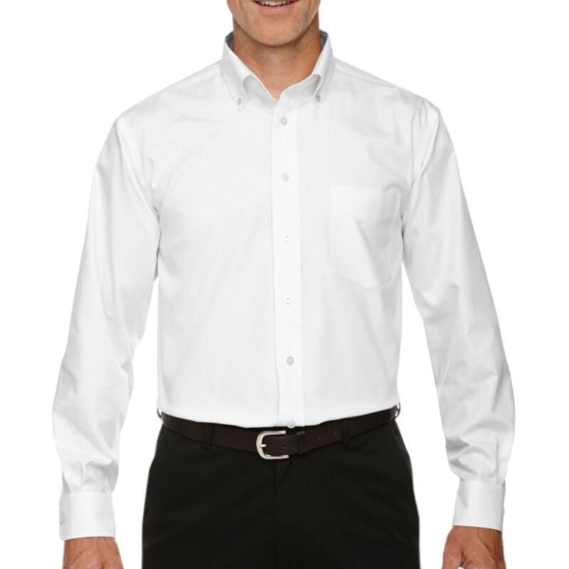 Men's Crown Collection® Solid Oxford Woven Shirt Thumbnail
