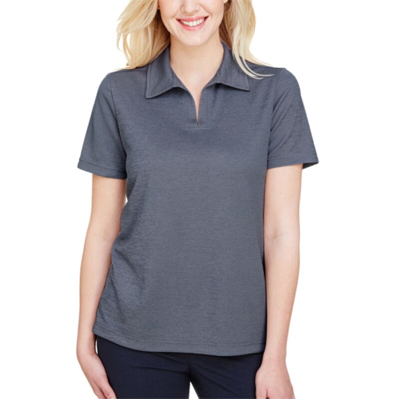 CrownLux Performance® Ladies' Address Melange Polo Thumbnail