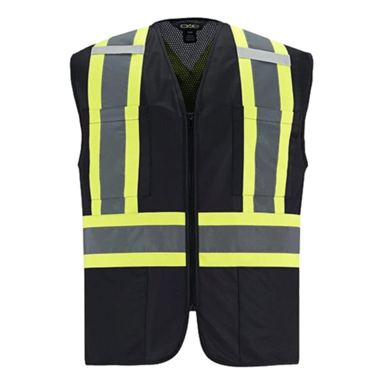 Hi-Vis Zipper Front Vest Thumbnail