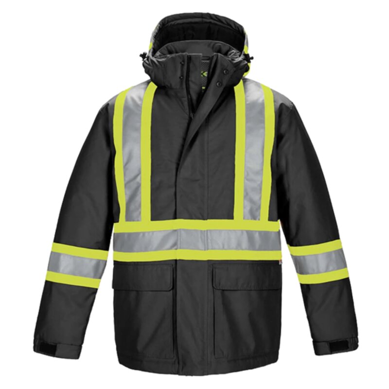 Polyester Canvas Hi-Vis Parka Thumbnail