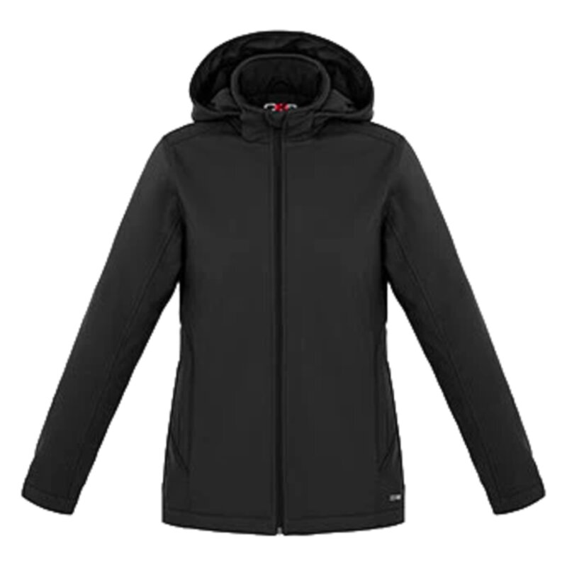 Ladies Insulated Softshell Jacket W/Removeable Hood Thumbnail