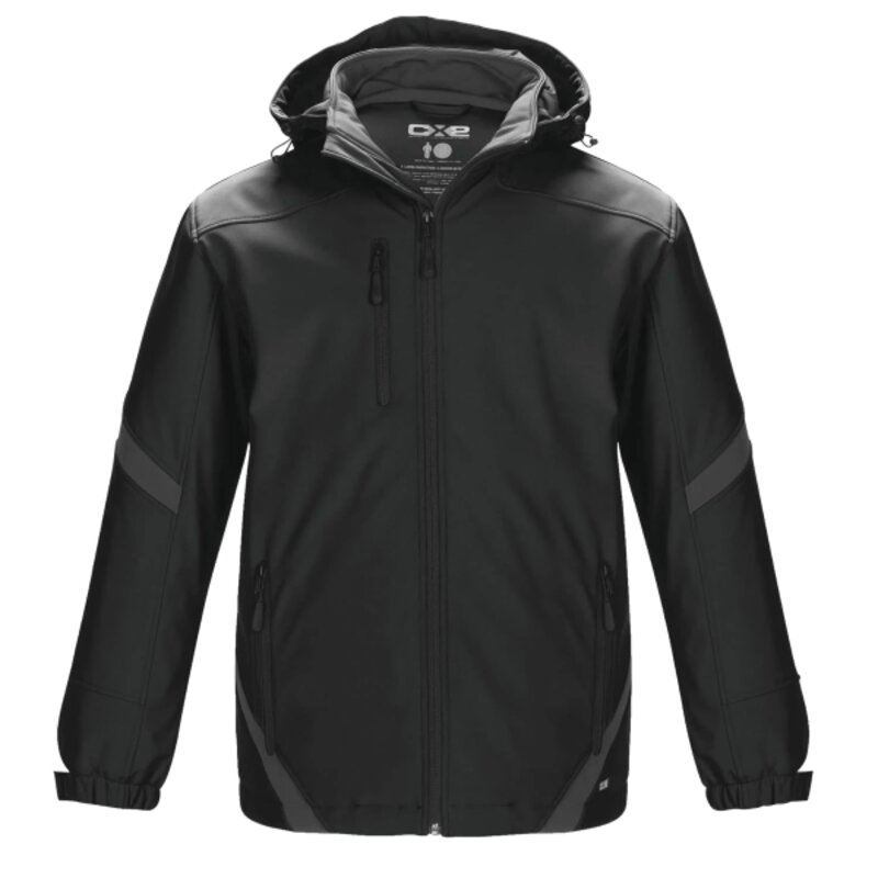 Youth Colour Contrast Insulated Softshell Jacket Thumbnail