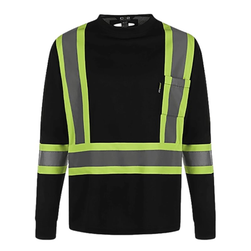 Hi-Vis Safety Long Sleeve Shirt Thumbnail