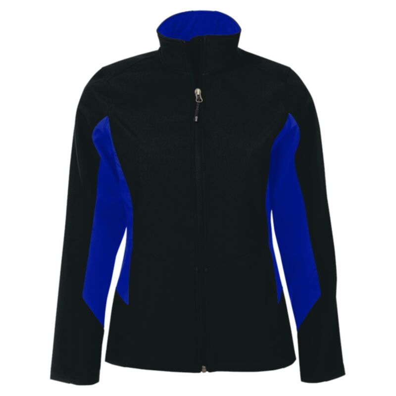 COAL HARBOUR® EVERYDAY COLOUR BLOCK WATER REPELLENT SOFT SHELL LADIES' JACKET Thumbnail