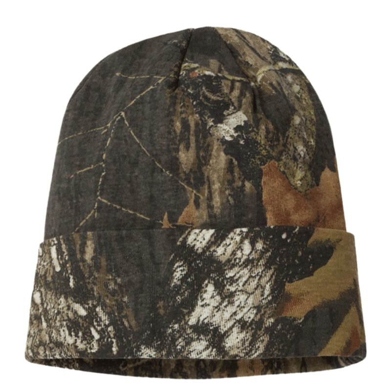 12" Licensed Camo Cuffed Beanie Thumbnail