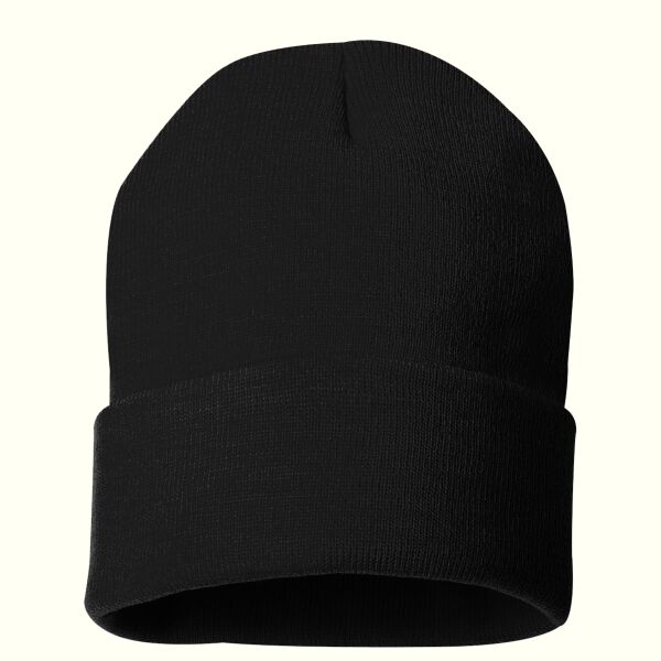 12" Solid Cuffed Beanie Thumbnail