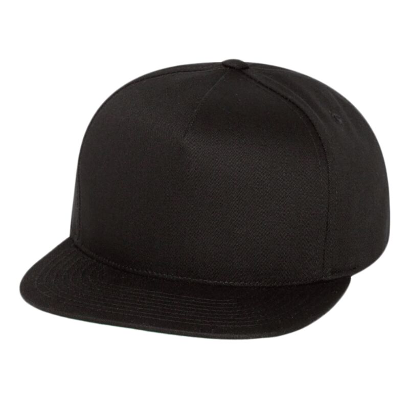 Five-Panel Cotton Twill Snapback Cap Thumbnail