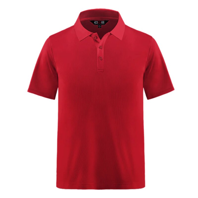 Men's Cotton-Poly-Spandex Pique Polo Thumbnail