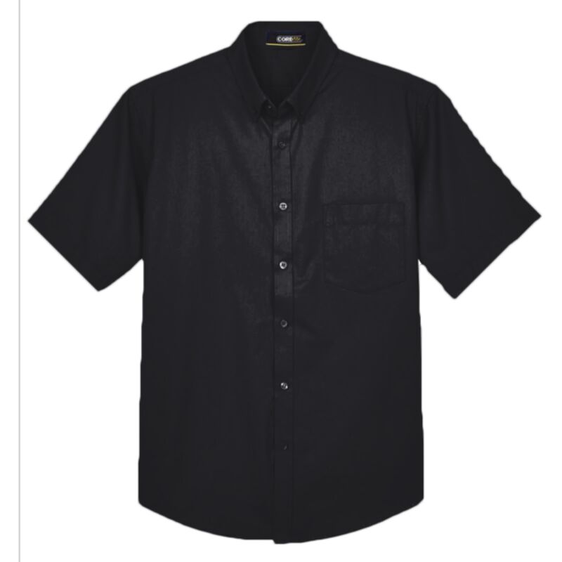 Men's Optimum Short Sleeve Twill Dress Shirt Thumbnail