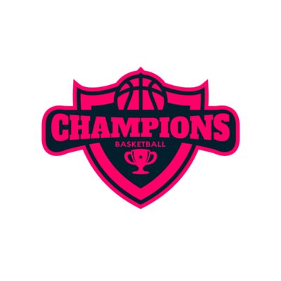 Champions Basketball League logo template Thumbnail