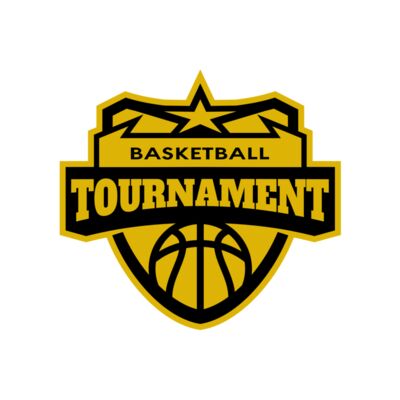Tournament Basketball logo template 02 Thumbnail