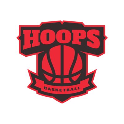 Hoops Basketball logo template  Thumbnail