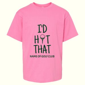 Youth Gold Soft Touch T-Shirt Thumbnail