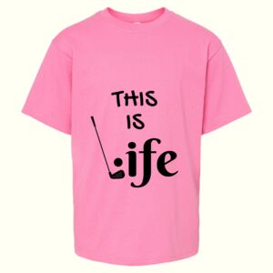 Youth Gold Soft Touch T-Shirt Thumbnail
