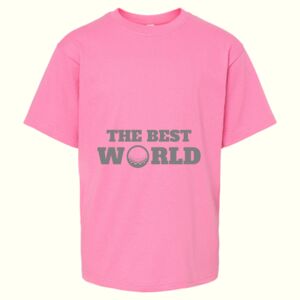 Youth Gold Soft Touch T-Shirt Thumbnail