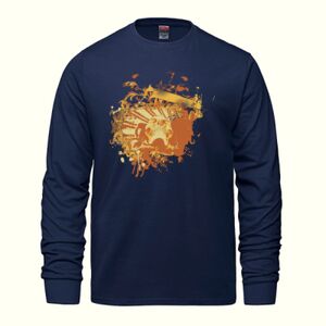 Men's Long Sleeve Crew Neck Tee Thumbnail