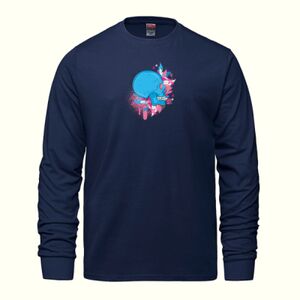 Men's Long Sleeve Crew Neck Tee Thumbnail