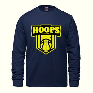 Men's Long Sleeve Crew Neck Tee Thumbnail