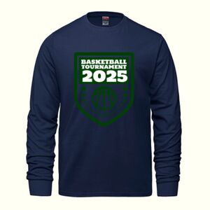 Men's Long Sleeve Crew Neck Tee Thumbnail