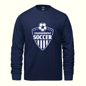 Men's Long Sleeve Crew Neck Tee Thumbnail