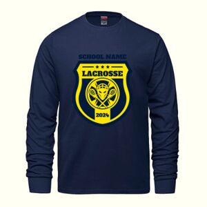 Men's Long Sleeve Crew Neck Tee Thumbnail