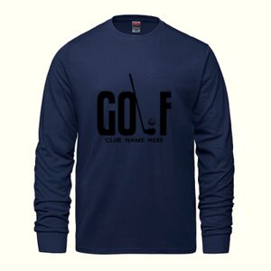 Men's Long Sleeve Crew Neck Tee Thumbnail