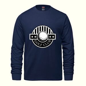 Men's Long Sleeve Crew Neck Tee Thumbnail