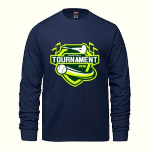 Men's Long Sleeve Crew Neck Tee Thumbnail