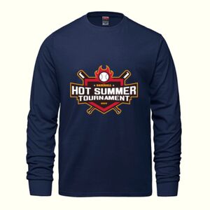 Men's Long Sleeve Crew Neck Tee Thumbnail