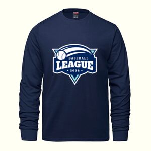 Men's Long Sleeve Crew Neck Tee Thumbnail