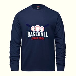 Men's Long Sleeve Crew Neck Tee Thumbnail