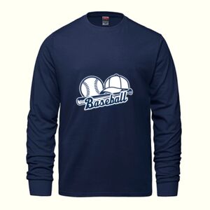 Men's Long Sleeve Crew Neck Tee Thumbnail