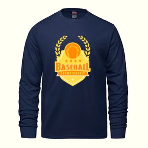 Men's Long Sleeve Crew Neck Tee Thumbnail