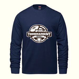 Men's Long Sleeve Crew Neck Tee Thumbnail