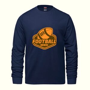 Men's Long Sleeve Crew Neck Tee Thumbnail