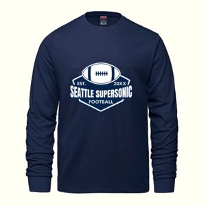 Men's Long Sleeve Crew Neck Tee Thumbnail