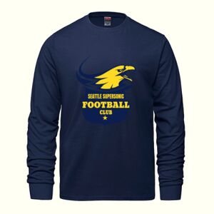 Men's Long Sleeve Crew Neck Tee Thumbnail