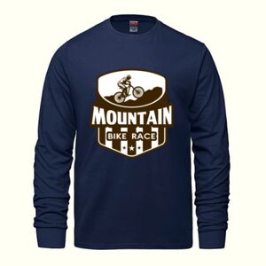 Men's Long Sleeve Crew Neck Tee Thumbnail