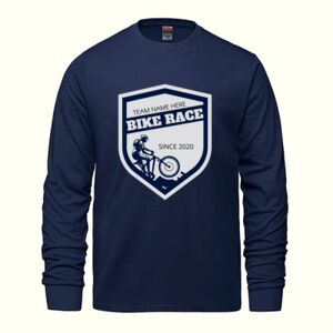 Men's Long Sleeve Crew Neck Tee Thumbnail
