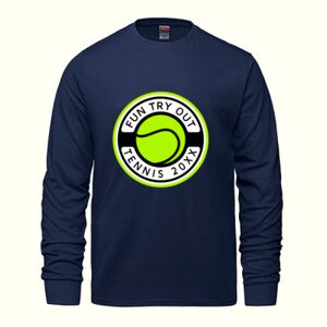 Men's Long Sleeve Crew Neck Tee Thumbnail