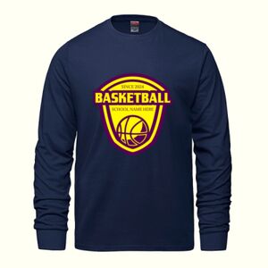 Men's Long Sleeve Crew Neck Tee Thumbnail