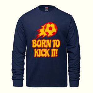 Men's Long Sleeve Crew Neck Tee Thumbnail