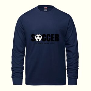 Men's Long Sleeve Crew Neck Tee Thumbnail