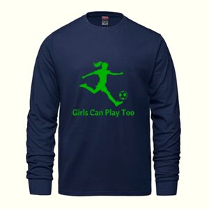 Men's Long Sleeve Crew Neck Tee Thumbnail