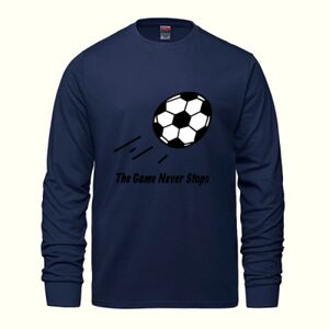 Men's Long Sleeve Crew Neck Tee Thumbnail