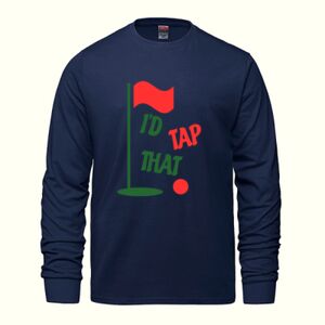 Men's Long Sleeve Crew Neck Tee Thumbnail